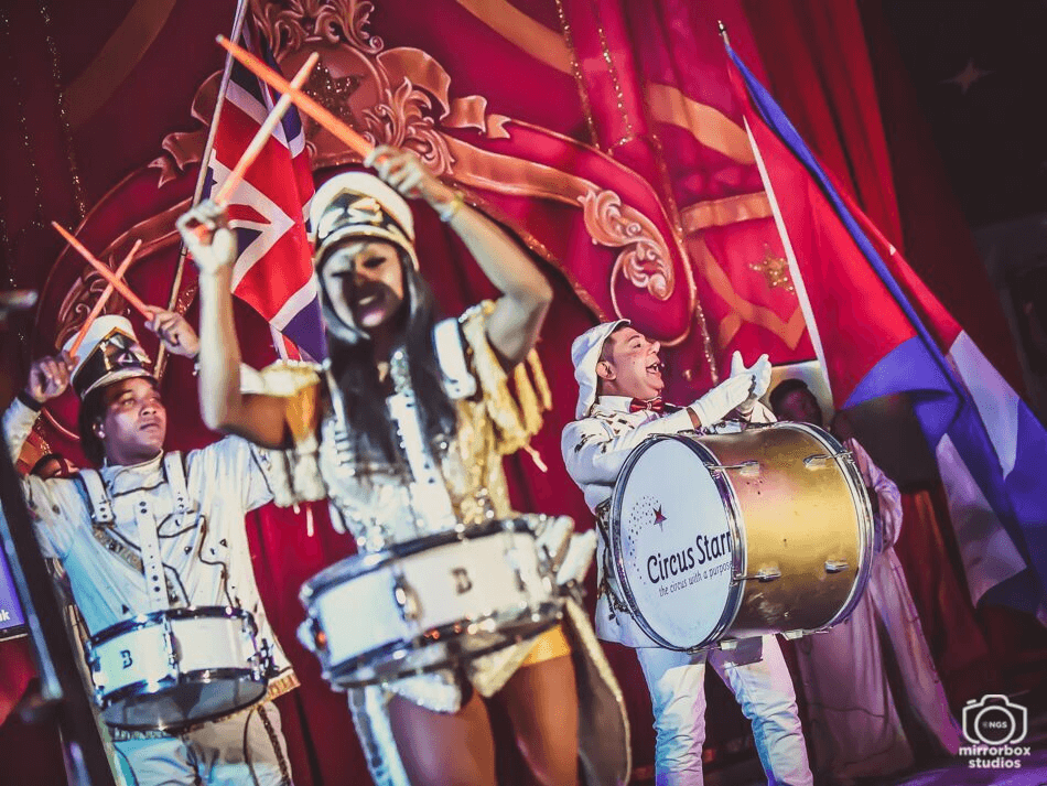 Circus performers