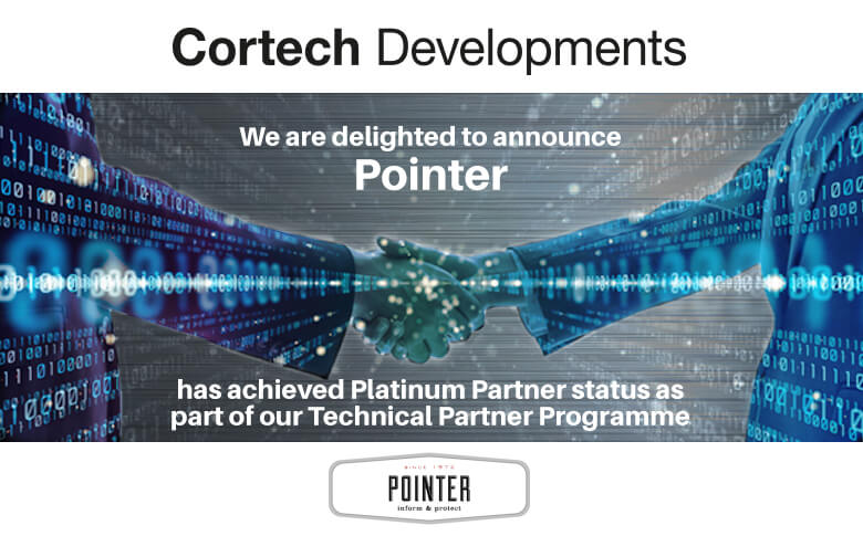 Pointer Join Cortech Developments as a Platinum Technical Partner